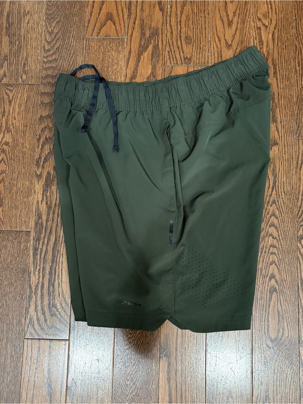 Men's Dark Green Performance Shorts